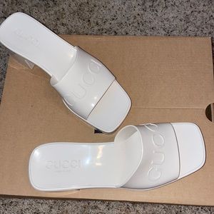 Gucci jelly slides